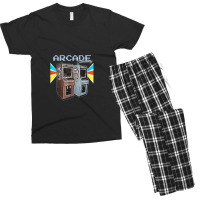 Arcade-cabinet-machine-1970-1980-1990-video-game-collection Men's T-shirt Pajama Set | Artistshot