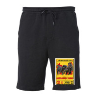 Dominion Allosaurus & Carnotaurus Fight Fleece Short | Artistshot