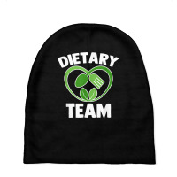 Dietary Team   Funny Dietitian Dietary Aide Rd Dietician T Shirt Baby Beanies | Artistshot