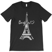 Bonjour Paris Relaxed Fit T-shirt | Artistshot