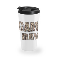 Game Day Leopard Football Fan Big Game Travel Mug | Artistshot