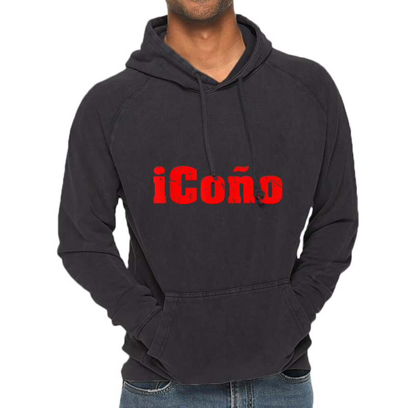 Icono Proud Spanish Bilingual Castilian Slang Humorous Vintage Hoodie by cm-arts | Artistshot