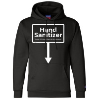 Hand Sanitizer  Funny Adult Humour Christmas Gag Gift Champion Hoodie | Artistshot