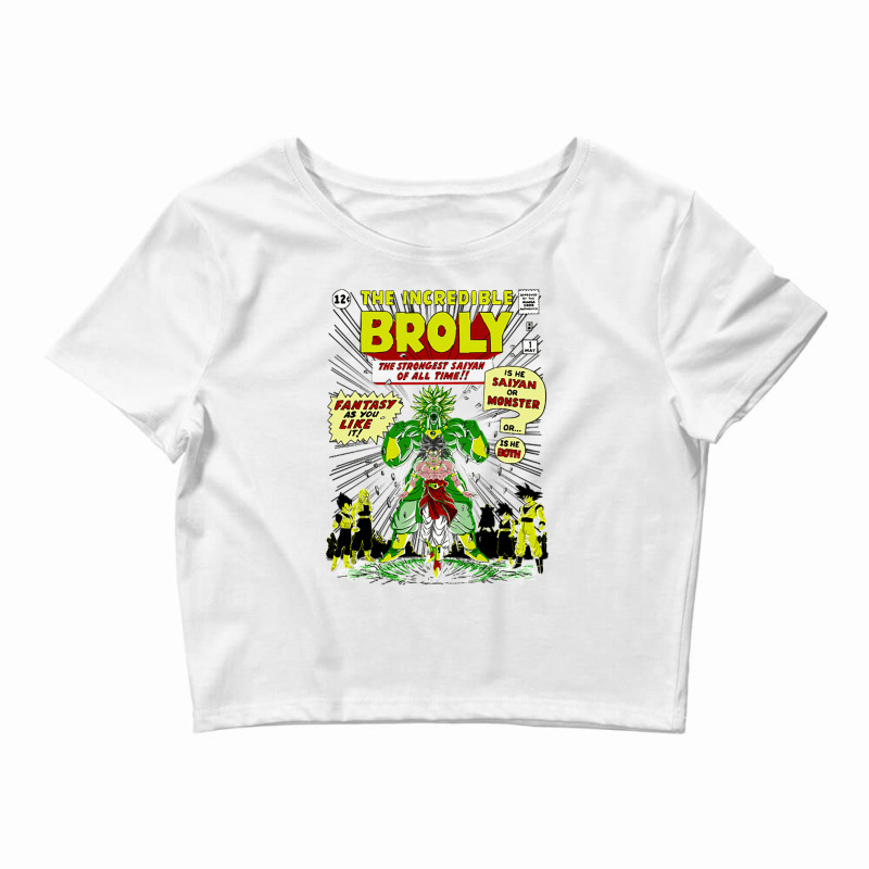 The Incredible Broly Crop Top by JacePatton | Artistshot