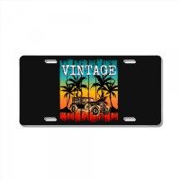 Vintage Car Retro Classic Gift License Plate | Artistshot