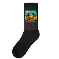 Vintage Car Retro Classic Gift Socks | Artistshot