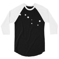 Constellation Big Dipper Stars Asterism Astronomy Night Sky 3/4 Sleeve Shirt | Artistshot