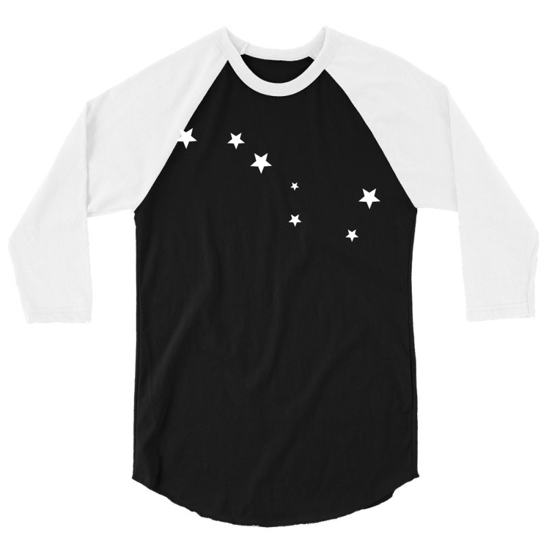 Constellation Big Dipper Stars Asterism Astronomy Night Sky 3/4 Sleeve Shirt by RutheSanmartin | Artistshot