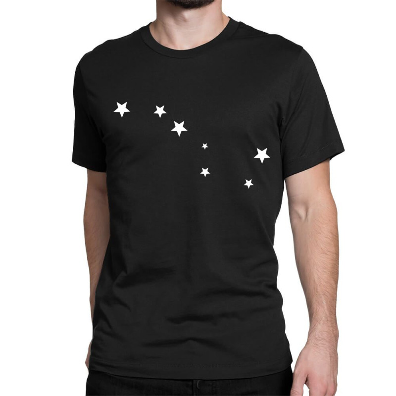 Constellation Big Dipper Stars Asterism Astronomy Night Sky Classic T-shirt by RutheSanmartin | Artistshot