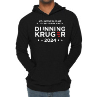 Dunning-kruger Effect Unaware Behavior Humorous Psychology Lightweight Hoodie | Artistshot