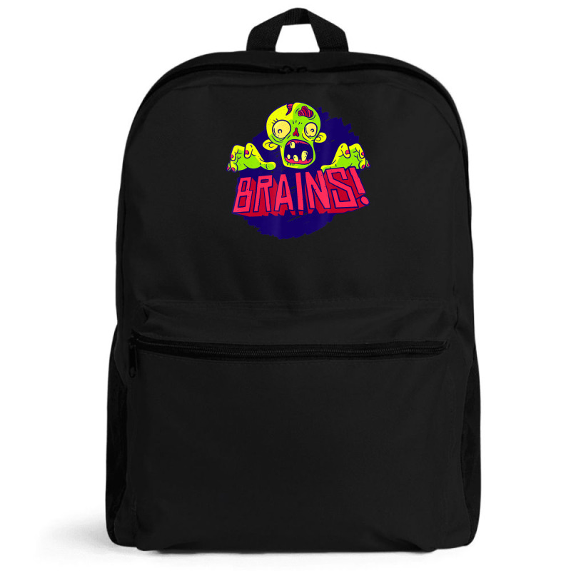 Creepy Zombie Brain Scary Halloween Kids Boys Girls Backpack | Artistshot