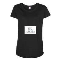 Grammar And Owls Maternity Scoop Neck T-shirt | Artistshot