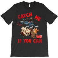 Tom & Jerry Movie Catch Me If You Can T-shirt | Artistshot