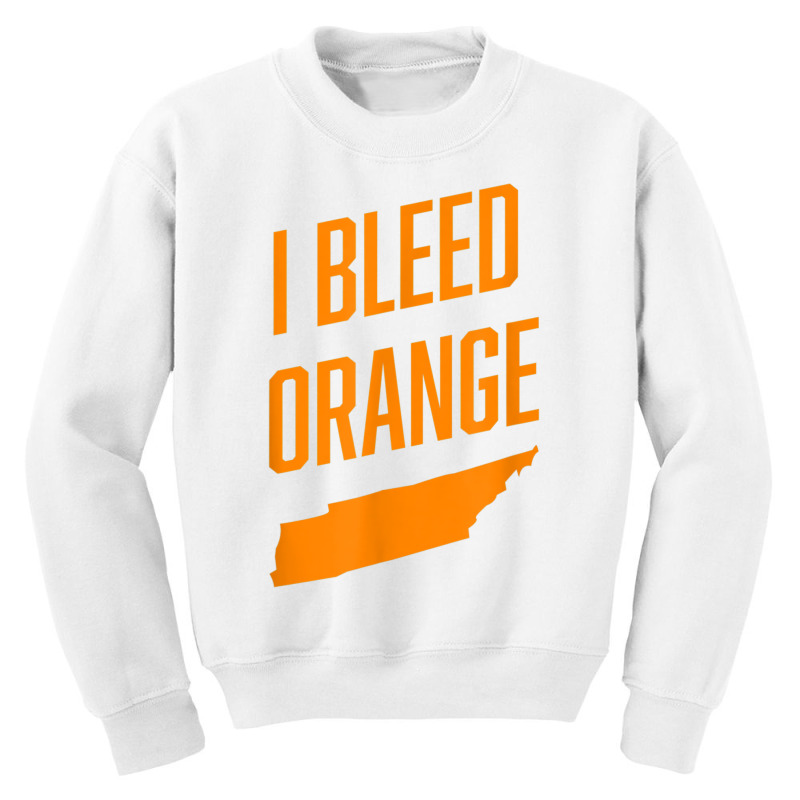 Tennessee Shirts  I Bleed Orange Tn Pride State Shirt T Shirt Youth Sweatshirt by cm-arts | Artistshot