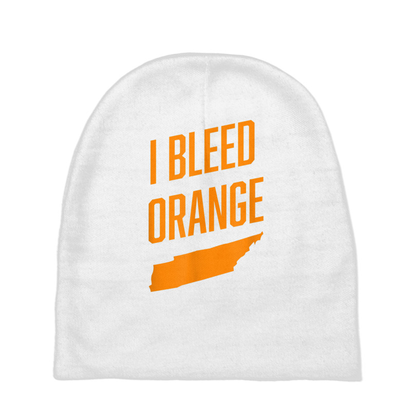 Tennessee Shirts  I Bleed Orange Tn Pride State Shirt T Shirt Baby Beanies by cm-arts | Artistshot