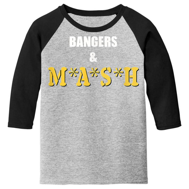 Bangers & Mash T Shirt Youth 3/4 Sleeve by cm-arts | Artistshot