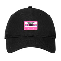 Tickets To My Downfall Rainbow Cassette Tape Music Design Adjustable Cap | Artistshot