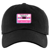 Tickets To My Downfall Rainbow Cassette Tape Music Design Kids Cap | Artistshot