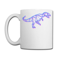 Allosaurus Dinosaur Colorful Vaporwave Polygon Geometry T Shirt Coffee Mug | Artistshot