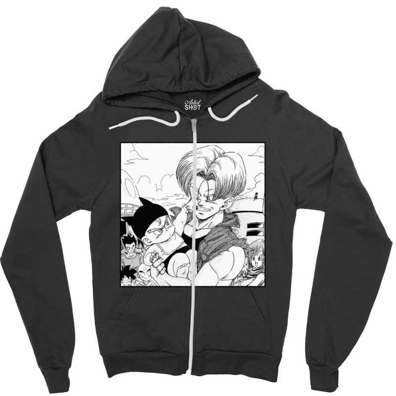 Teen Trunks & Ba For Boyfriend Zipper Hoodie | Artistshot