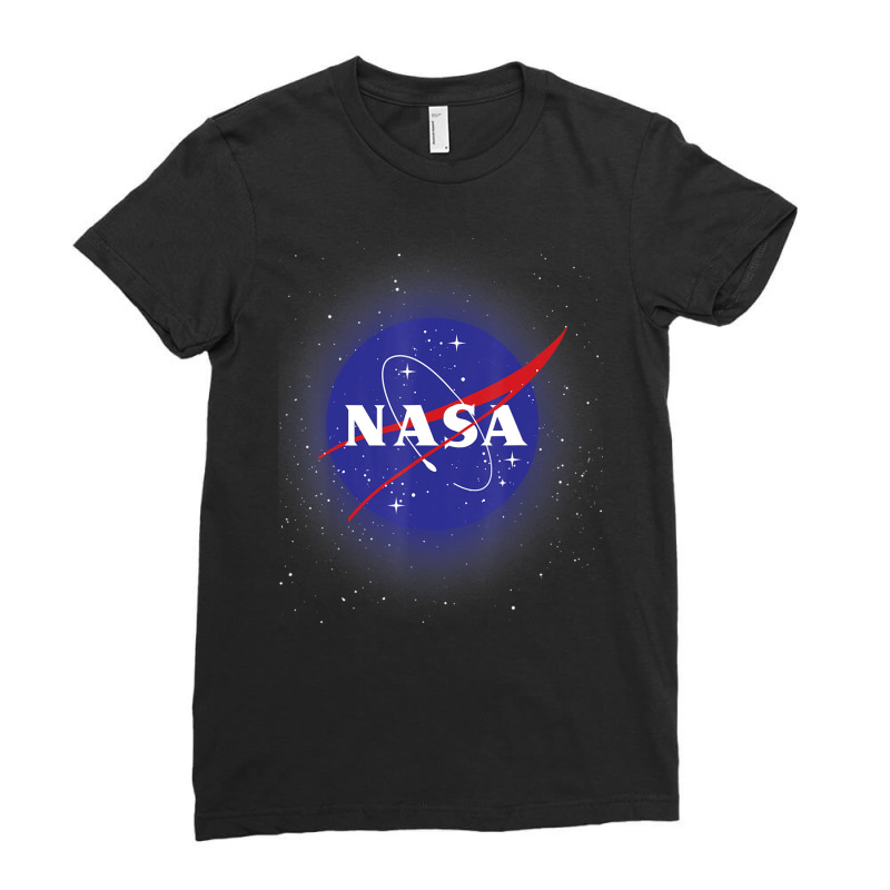 In Space Ladies Fitted T-Shirt by ledo | Artistshot