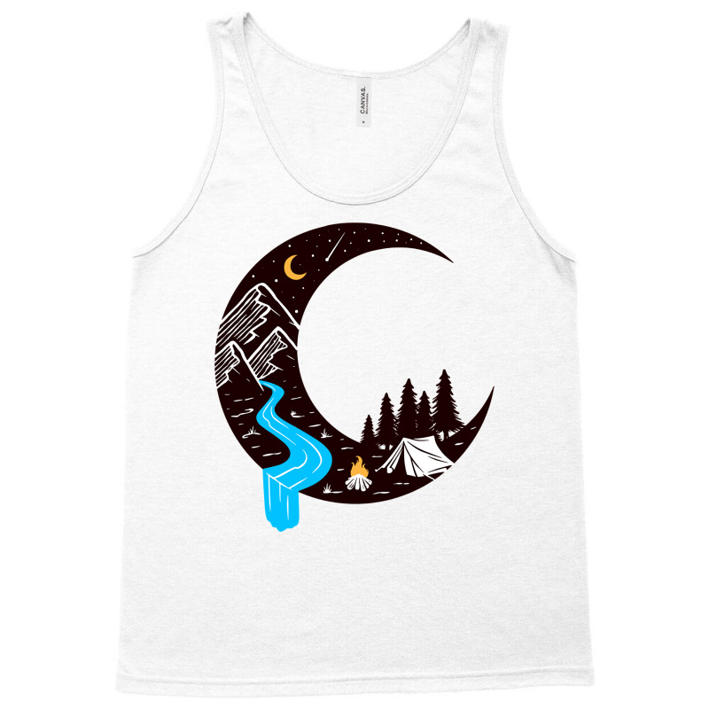 Camping Camping At Night Camper Tank Top | Artistshot