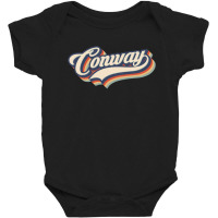 I Love Conway City Usa Retro Vintage Baby Bodysuit | Artistshot