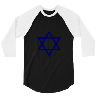 Jewish Star Of David 3/4 Sleeve Shirt | Artistshot