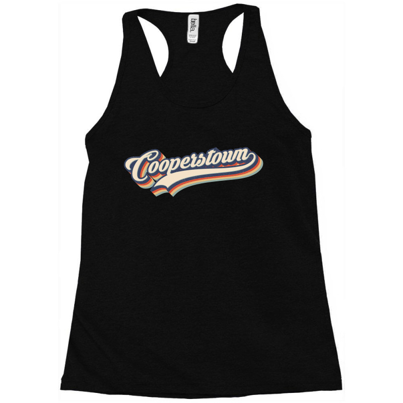 I Love Cooperstown City Usa Retro Vintage Racerback Tank by HydraAntBoxing | Artistshot