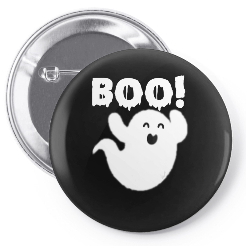 Cute Ghost Cool Ghost Boo Halloween Kids Pin-back Button | Artistshot