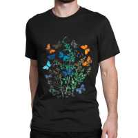 Butterfly A Kaleidoscope Of Fluttering Butterflies And Caterpillars (1 Classic T-shirt | Artistshot