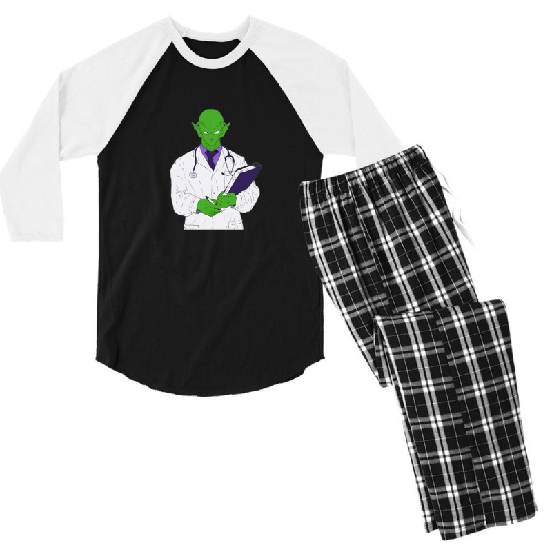 Thanks Doc Piccolo Men's 3/4 Sleeve Pajama Set | Artistshot