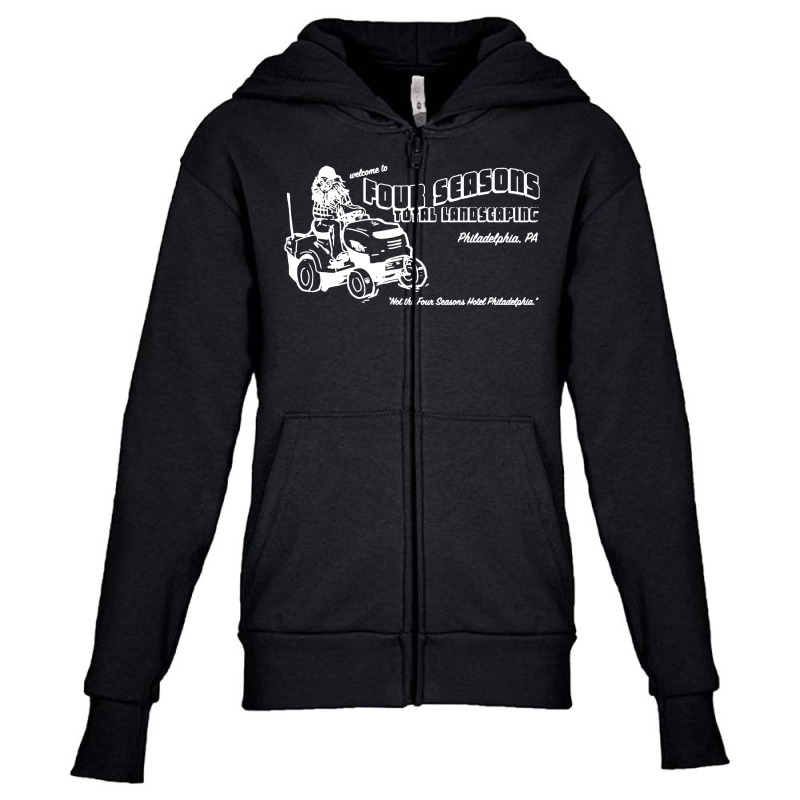 Four Seasons Total Landscaping Youth Zipper Hoodie by cm-arts | Artistshot