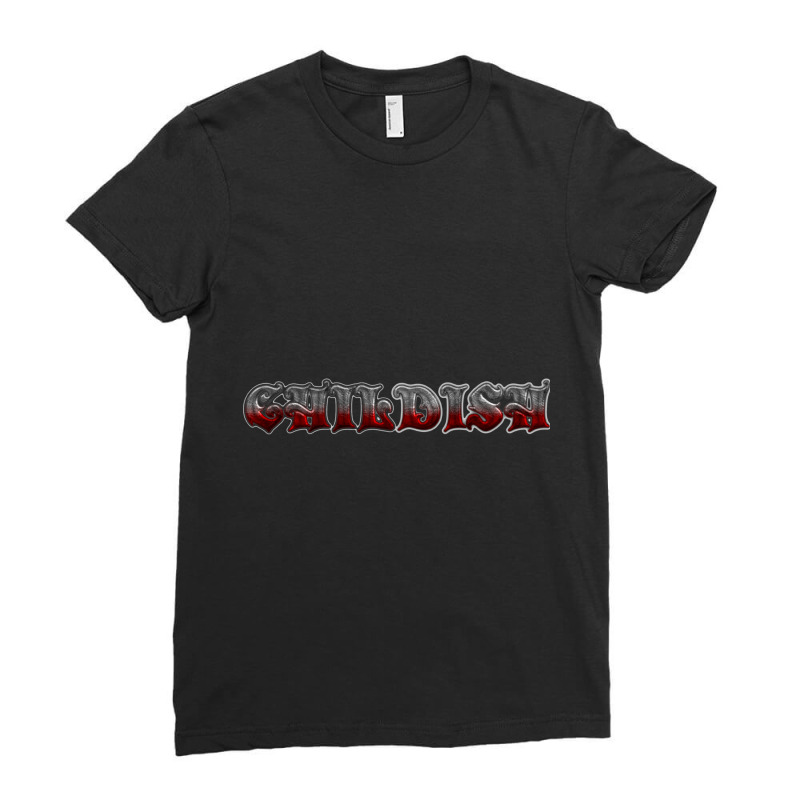 Childish Design Ladies Fitted T-Shirt by cm-arts | Artistshot