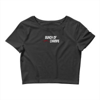 Bunch Of Jerks Champs Shirt (white Lettering) 1 Crop Top | Artistshot