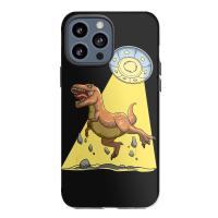 Alien Dinosaur Abduction Ufo T Rex Abducted By Ufo Spaceship Iphone 13 Pro Max Case | Artistshot