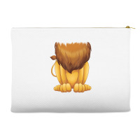 Cute Headless Lion Costume Halloween Big Cat Mane Accessory Pouches | Artistshot