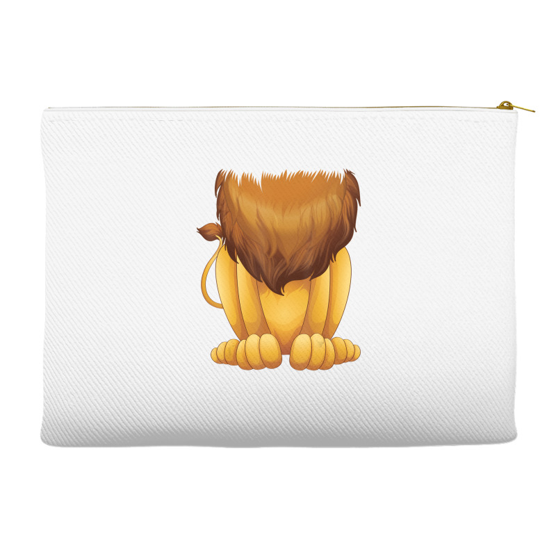 Cute Headless Lion Costume Halloween Big Cat Mane Accessory Pouches | Artistshot