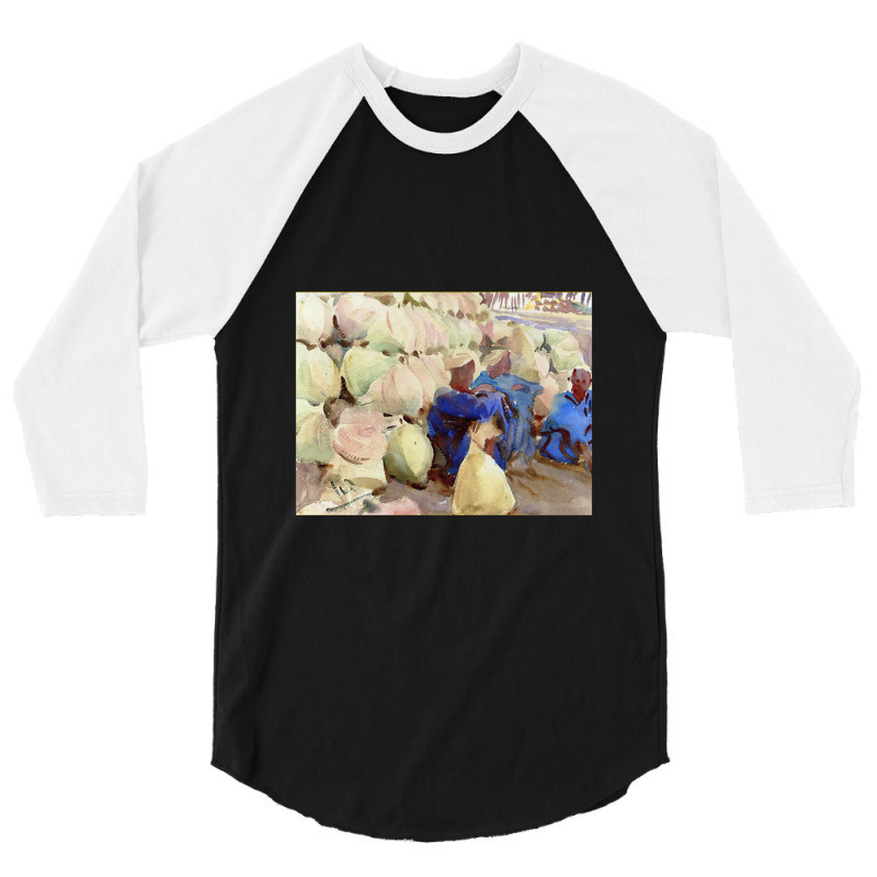 Egyptian Water Jars 3/4 Sleeve Shirt | Artistshot