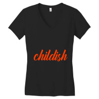 Childish Tgfbro Women's V-neck T-shirt | Artistshot