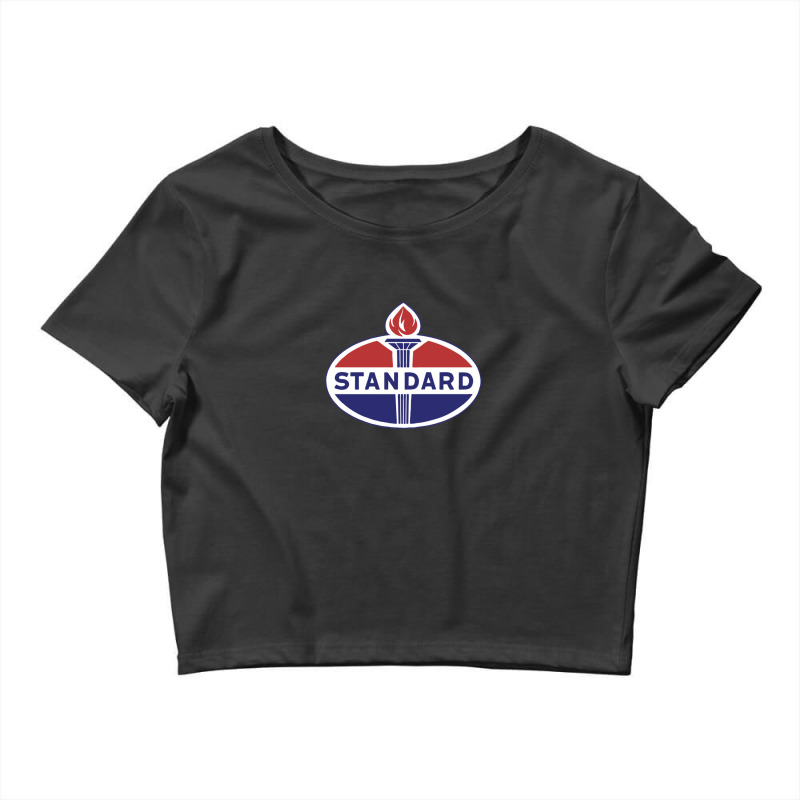 Company Standard Oil Crop Top by cm-arts | Artistshot