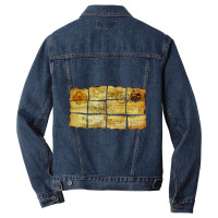 Vintage Envelope And Stamps Men Denim Jacket | Artistshot