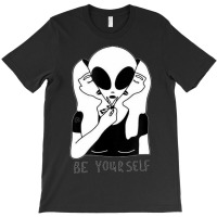 Cute Perfect Girl Space Alien Be Yourself True Self T-shirt | Artistshot