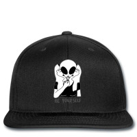 Cute Perfect Girl Space Alien Be Yourself True Self Printed Hat | Artistshot