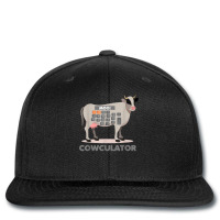 Algebra Math Calculator Funny Problem Solver Cow Moo Printed Hat | Artistshot