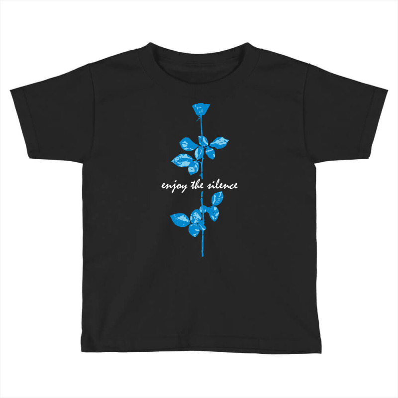 Enjoy The Silence - Blue Toddler T-shirt | Artistshot