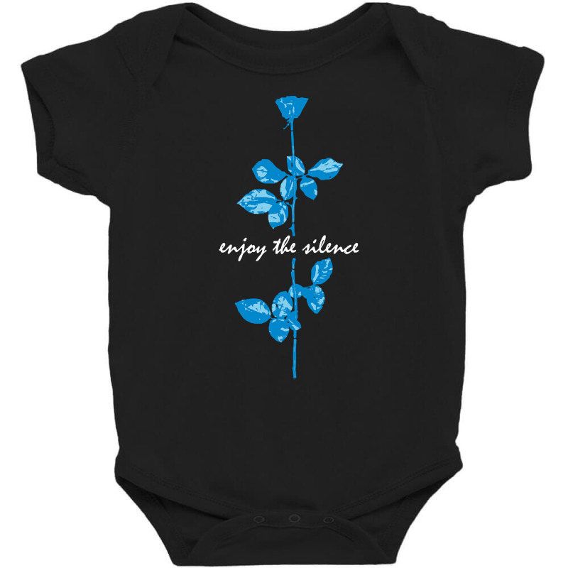 Enjoy The Silence - Blue Baby Bodysuit | Artistshot