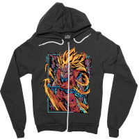 The Awakening Saiyan Zipper Hoodie | Artistshot