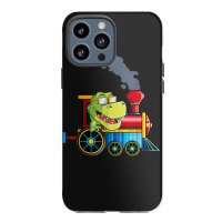 Funny Dinosaur Riding A Train Tyrannosaurus Dino Boys Girls Iphone 13 Pro Max Case | Artistshot