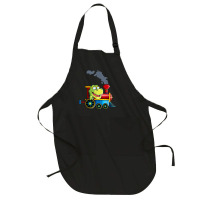 Funny Dinosaur Riding A Train Tyrannosaurus Dino Boys Girls Full-length Apron | Artistshot